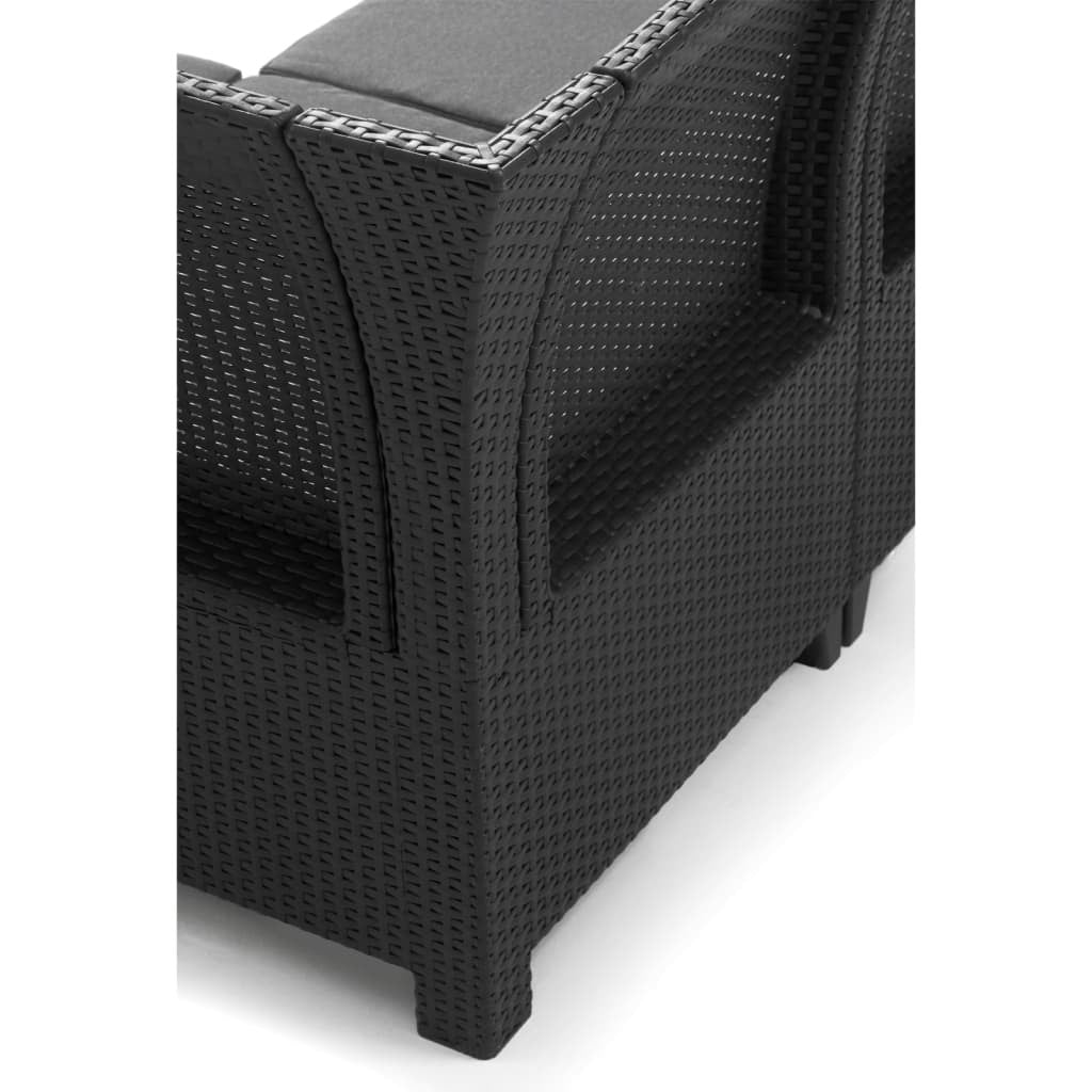 Keter Puutarhan kulmaelementti Rosalie grafiitti