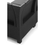 Keter Puutarhan kulmaelementti Rosalie grafiitti