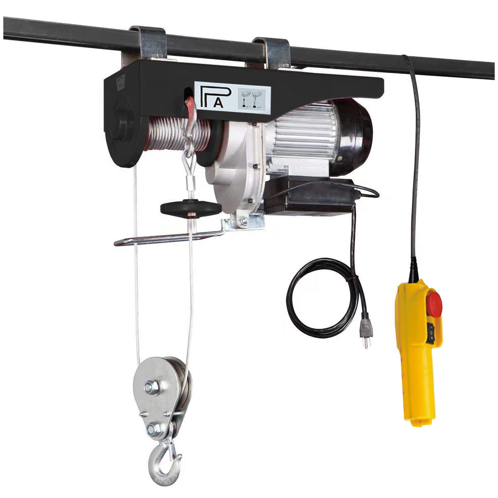 POHJOLA MOTORS Sähkönostin / Sähkövinssi 600/1200 kg, 220V, 12m x 6,2 mm Vaijeri