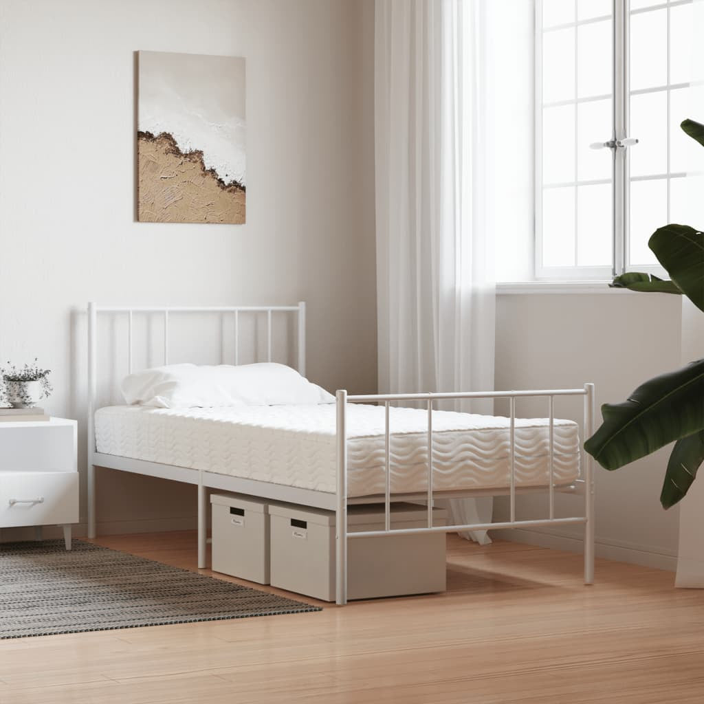 Vaahtomuovipatja valkoinen 90x190 cm kovuus H2 H3