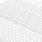 Vaahtomuovipatja valk. 200x200 cm 7 vyöhykettä kovuus 20 ILD