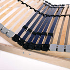 Sängbotten med 42 ribbor, 7 zoner, 100x200 cm