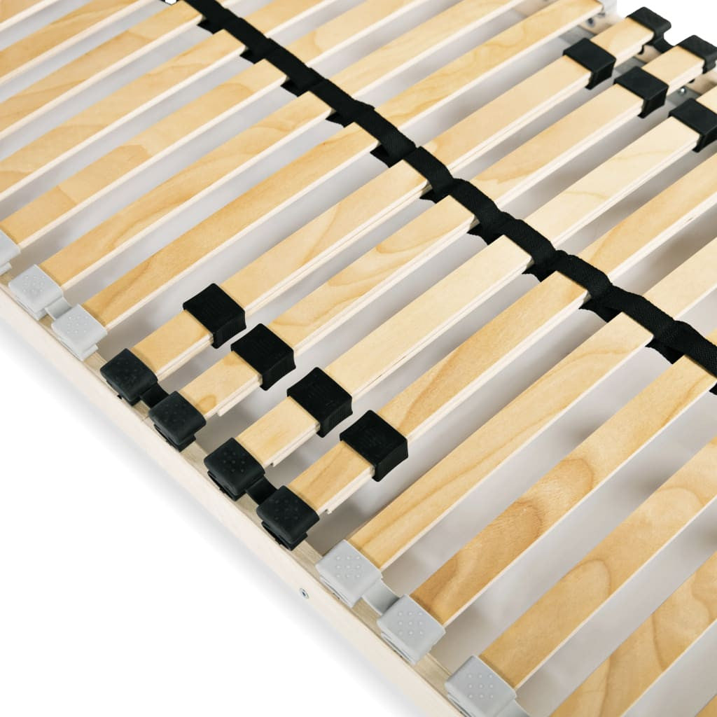 Sängbotten med 28 ribbor, 7 zoner, 70x200 cm