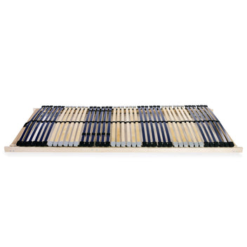 Sängbotten med 42 ribbor, 7 zoner, 80x200 cm