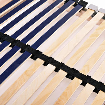 Sängribbor, 2 st, 42 ribbor, 7 zoner, 70x200 cm