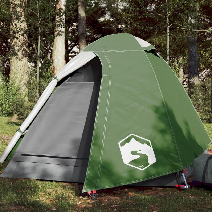 Retkiteltta 2 hengelle vihreä 254x135x112 cm 185T tafti