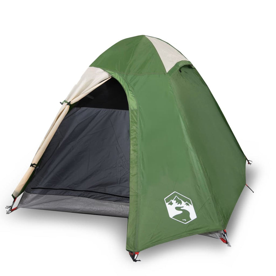 Retkiteltta 2 hengelle vihreä 254x135x112 cm 185T tafti
