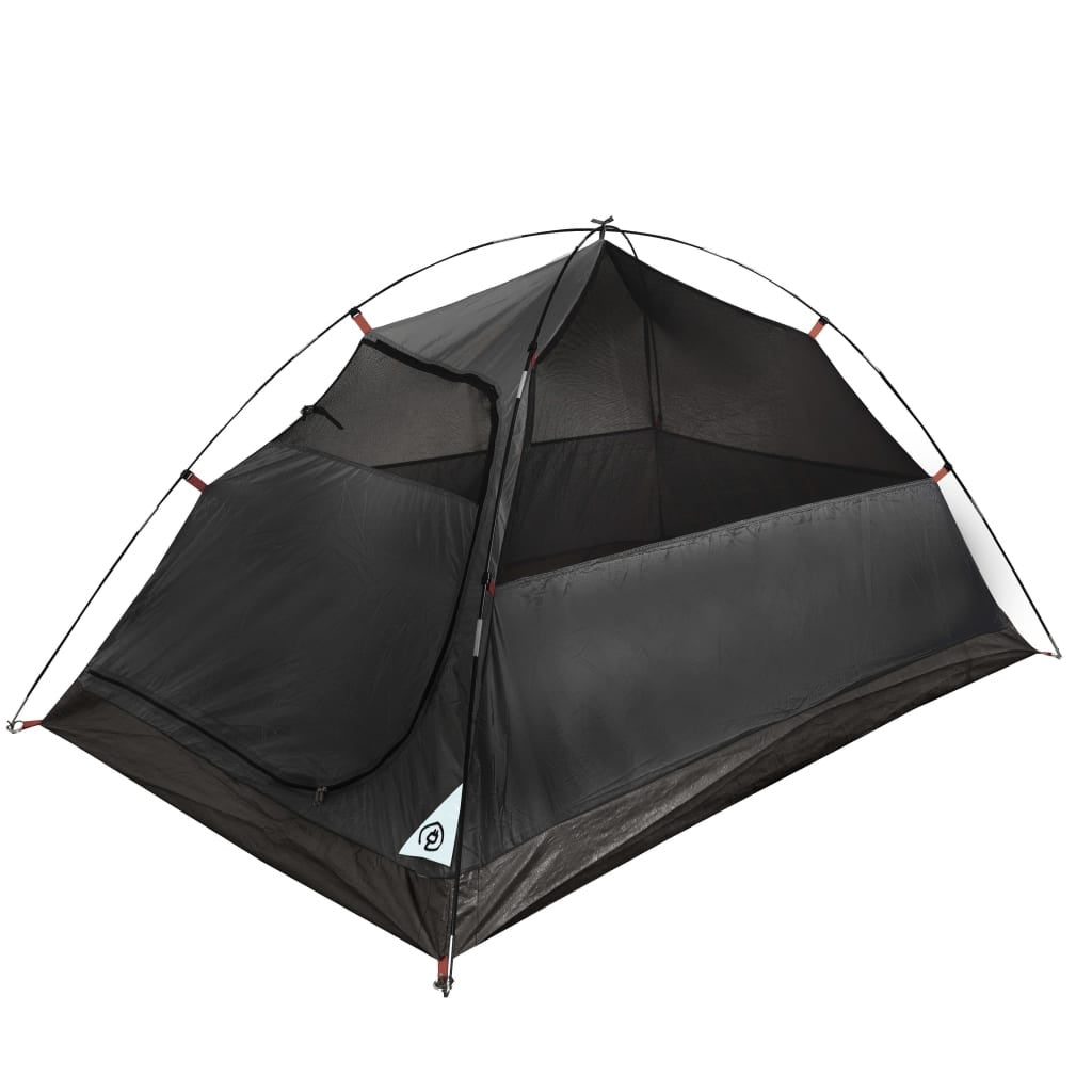 Camping tält för 4 personer, vitt, 267x272x145 cm, 185T taffeta