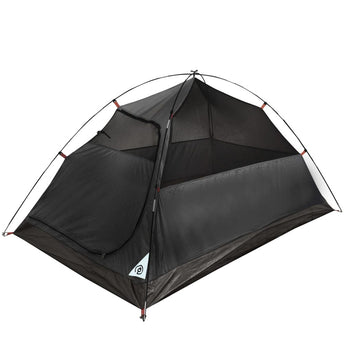 Camping tält för 4 personer, vitt, 267x272x145 cm, 185T taffeta