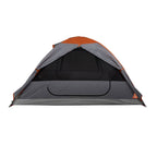 Retkiteltta 2 hengelle harmaa/oranssi 224x248x118 cm 185T tafti
