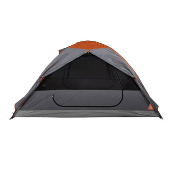 Retkiteltta 2 hengelle harmaa/oranssi 224x248x118 cm 185T tafti