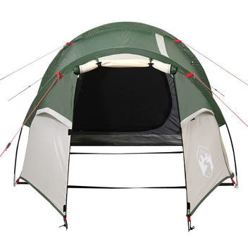 Tält för 3 personer, grönt, 370x185x116 cm, 185T taft