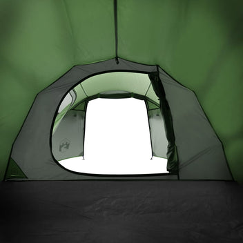 Tält för 3 personer, grönt, 370x185x116 cm, 185T taft