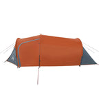 Retkiteltta 3 hengelle harmaa/oranssi 370x185x116 cm 185T tafti