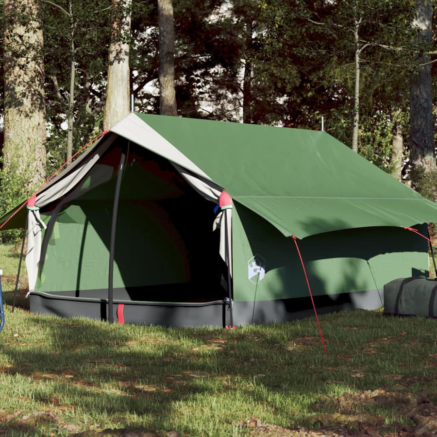 Retkiteltta 2 hengelle vihreä 193x122x96 cm 185T tafti