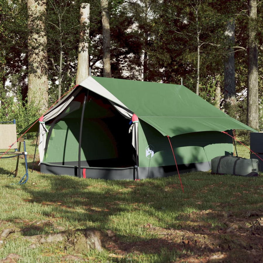 Retkiteltta 2 hengelle vihreä 193x122x96 cm 185T tafti