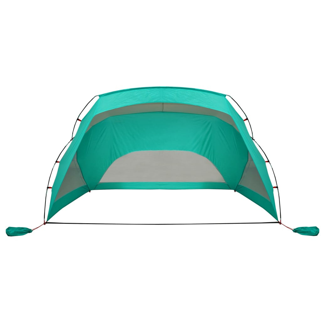Strandtält havsgrönt 274x178x170/148 cm 185T taft