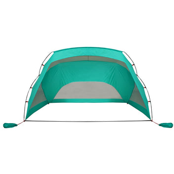 Strandtält havsgrönt 274x178x170/148 cm 185T taft
