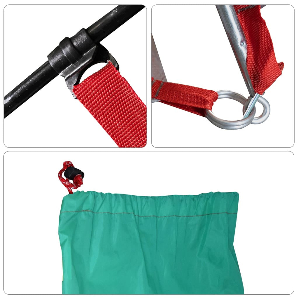 Rantateltta merenvihreä 274x178x170/148 cm 185T tafti