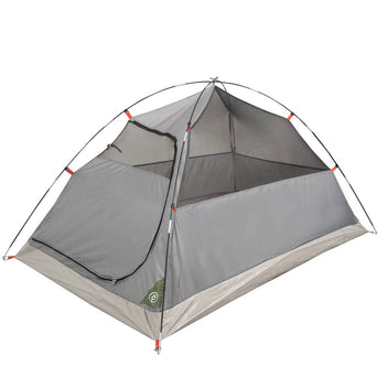 Camping tält för 4 personer, grönt, 267x272x145 cm, 185T taffeta