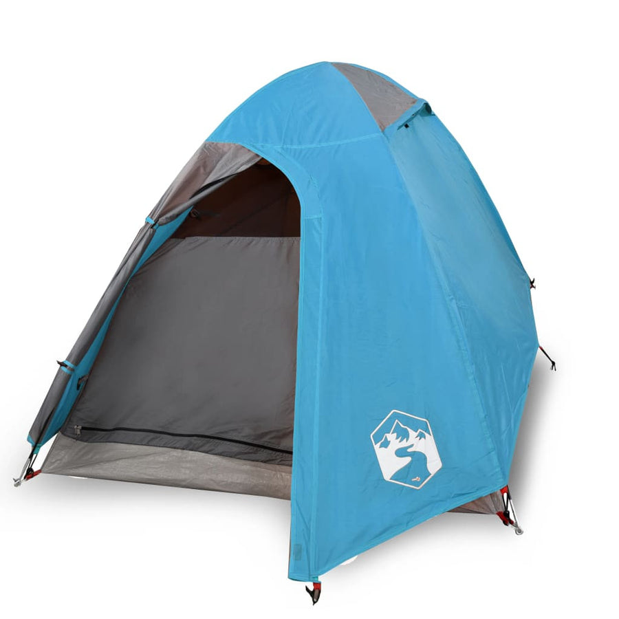 Retkiteltta 2 hengelle sininen 254x135x112 cm 185T tafti