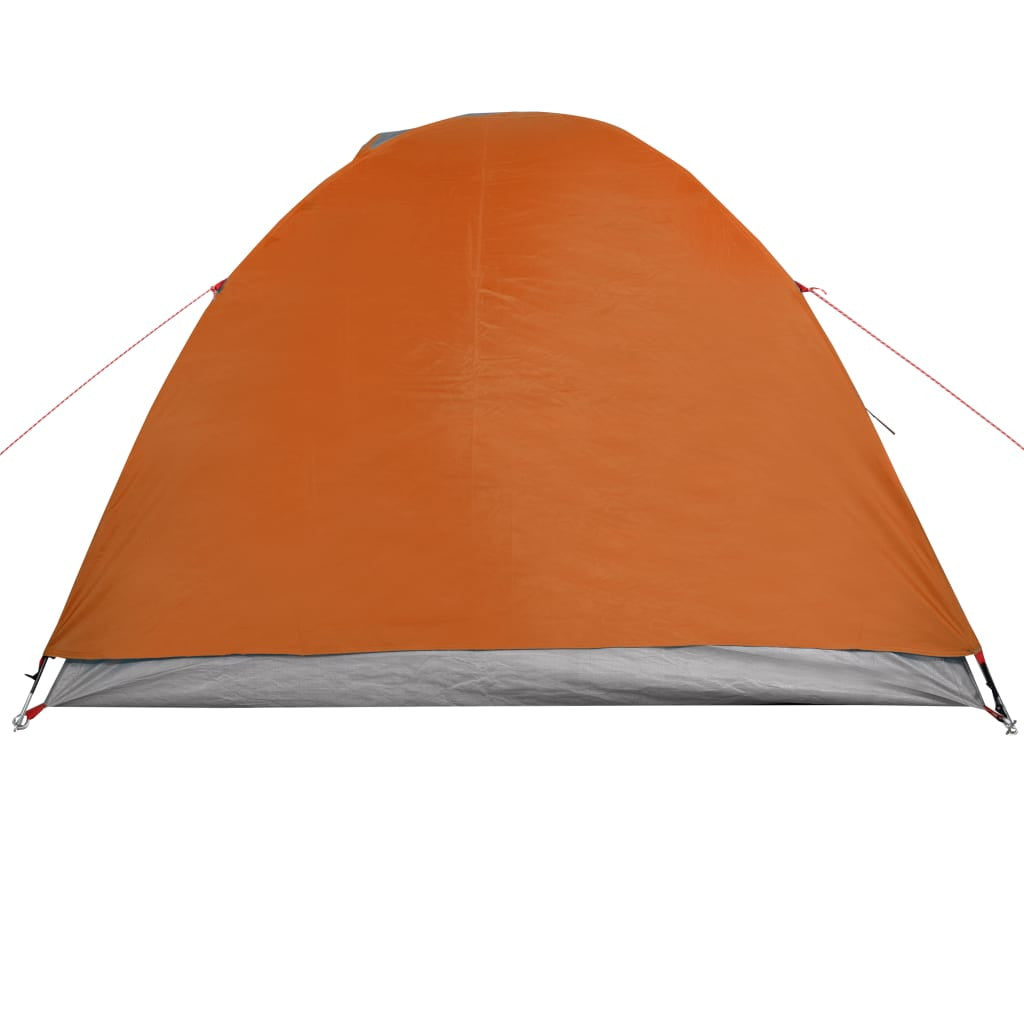 Retkiteltta 4 hengelle harmaa/oranssi 267x272x145 cm 185T tafti