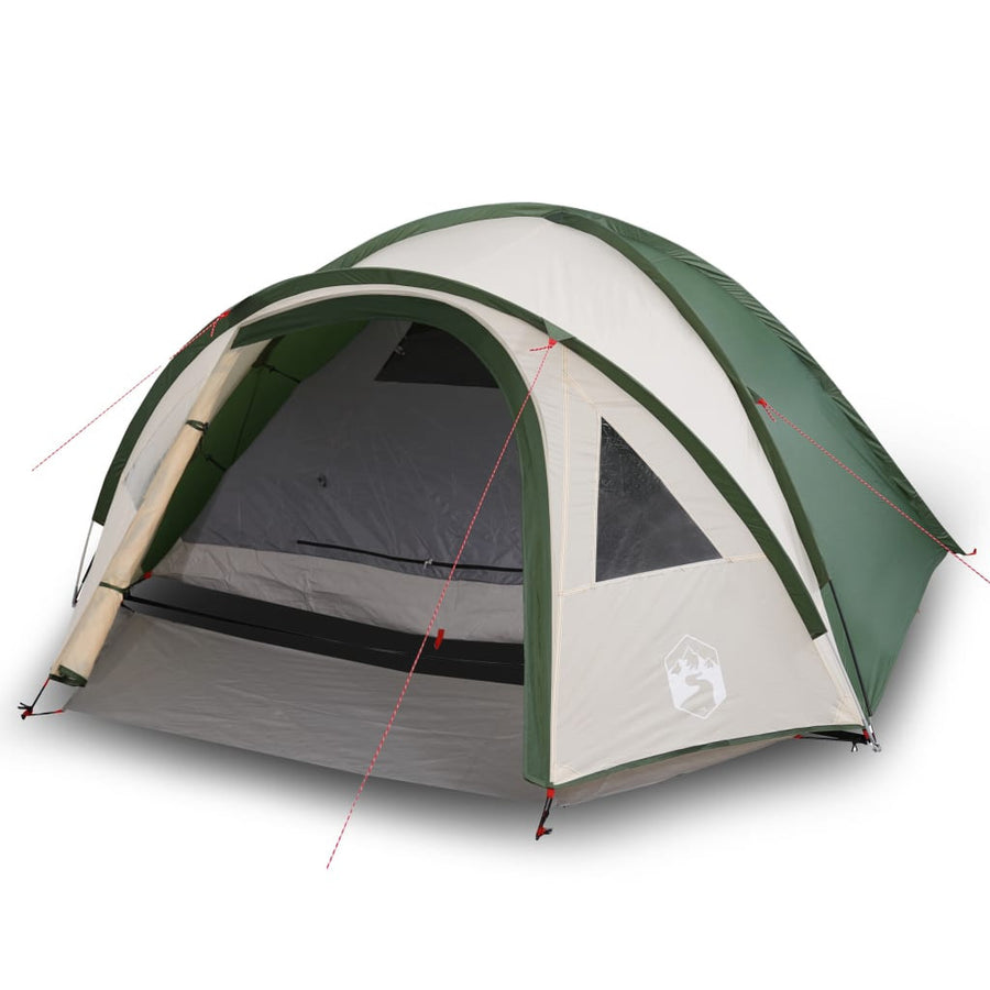 Retkiteltta 4 hengelle vihreä 300x250x132 cm 185T tafti