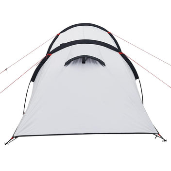 Camping tält för 4 personer, vitt, 360x135x105 cm, 185T taffeta