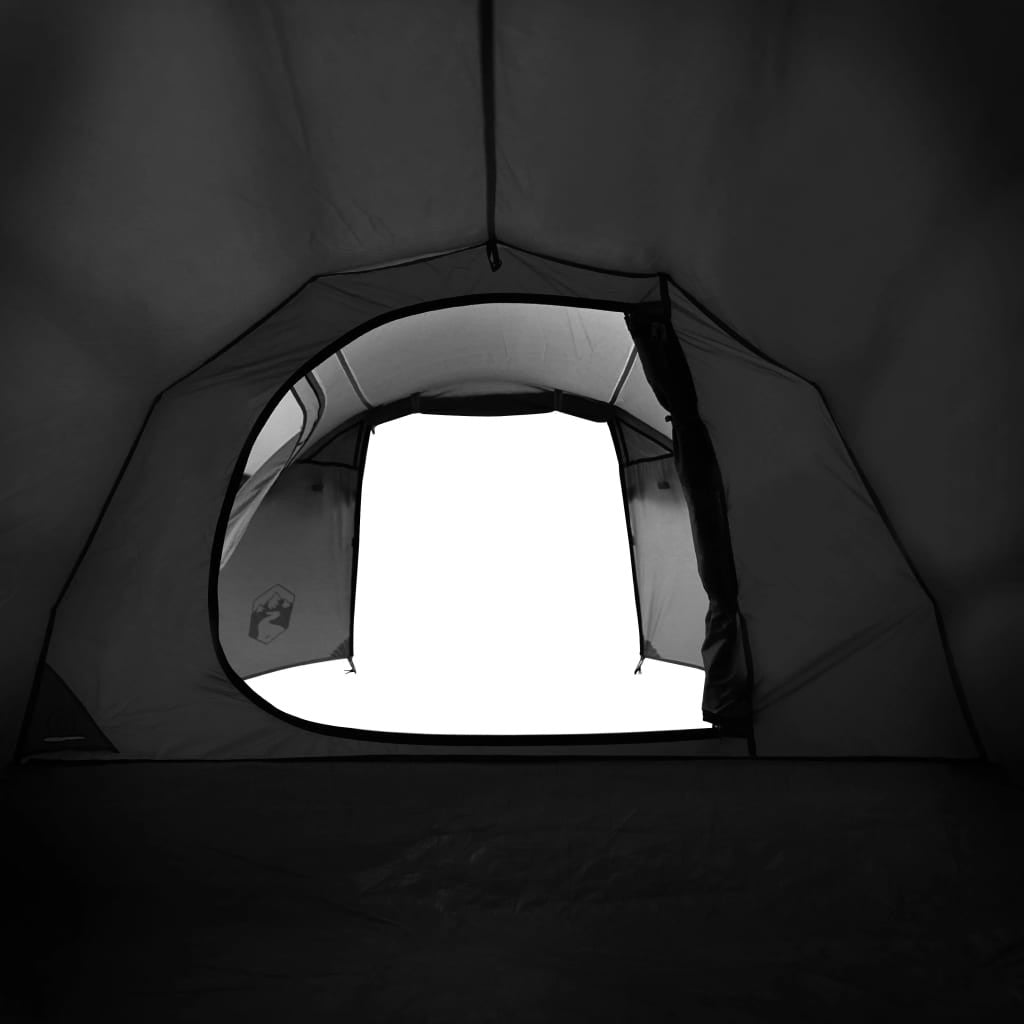 Camping tält för 4 personer, vitt, 360x135x105 cm, 185T taffeta