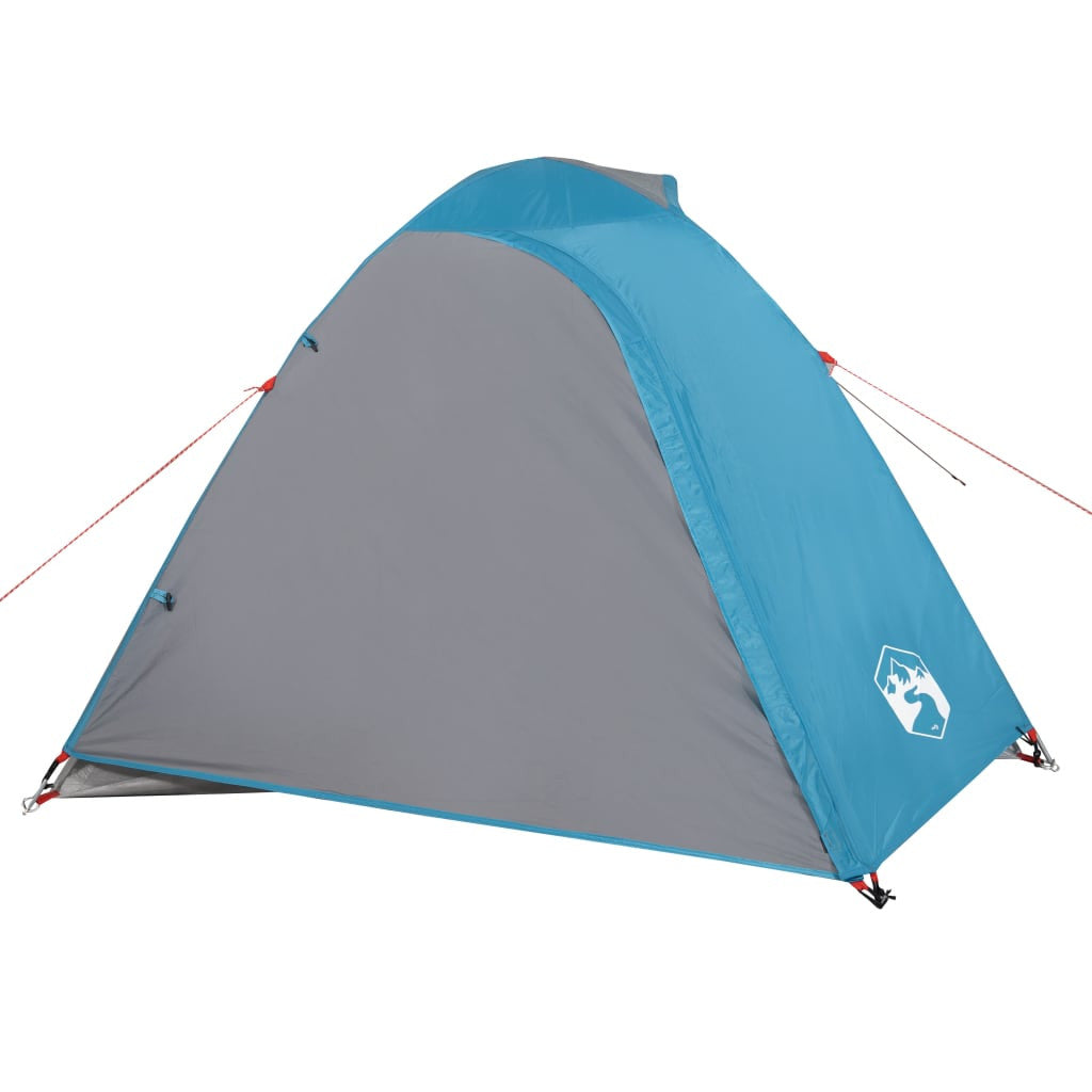 Resetält för 2 personer, blått, 264x210x125 cm, 185T taffeta
