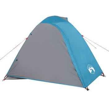 Resetält för 2 personer, blått, 264x210x125 cm, 185T taffeta