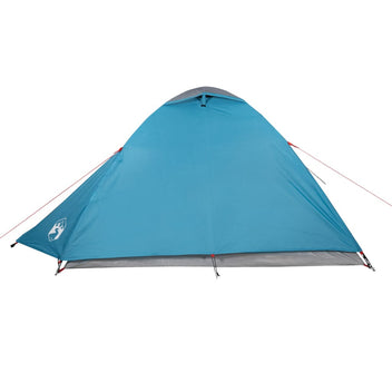 Resetält för 2 personer, blått, 264x210x125 cm, 185T taffeta