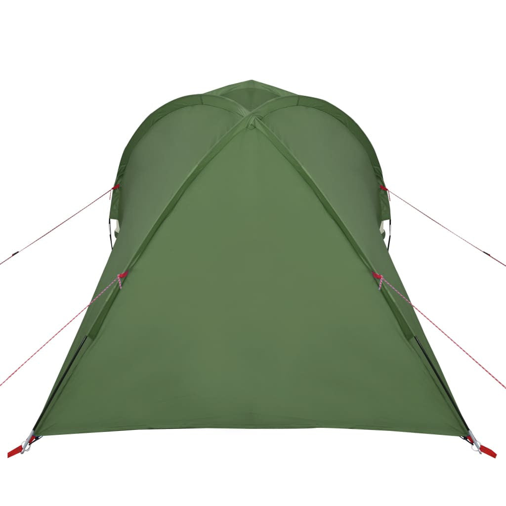 Tält för 2 personer, grönt, 320x140x120 cm, 185T taft