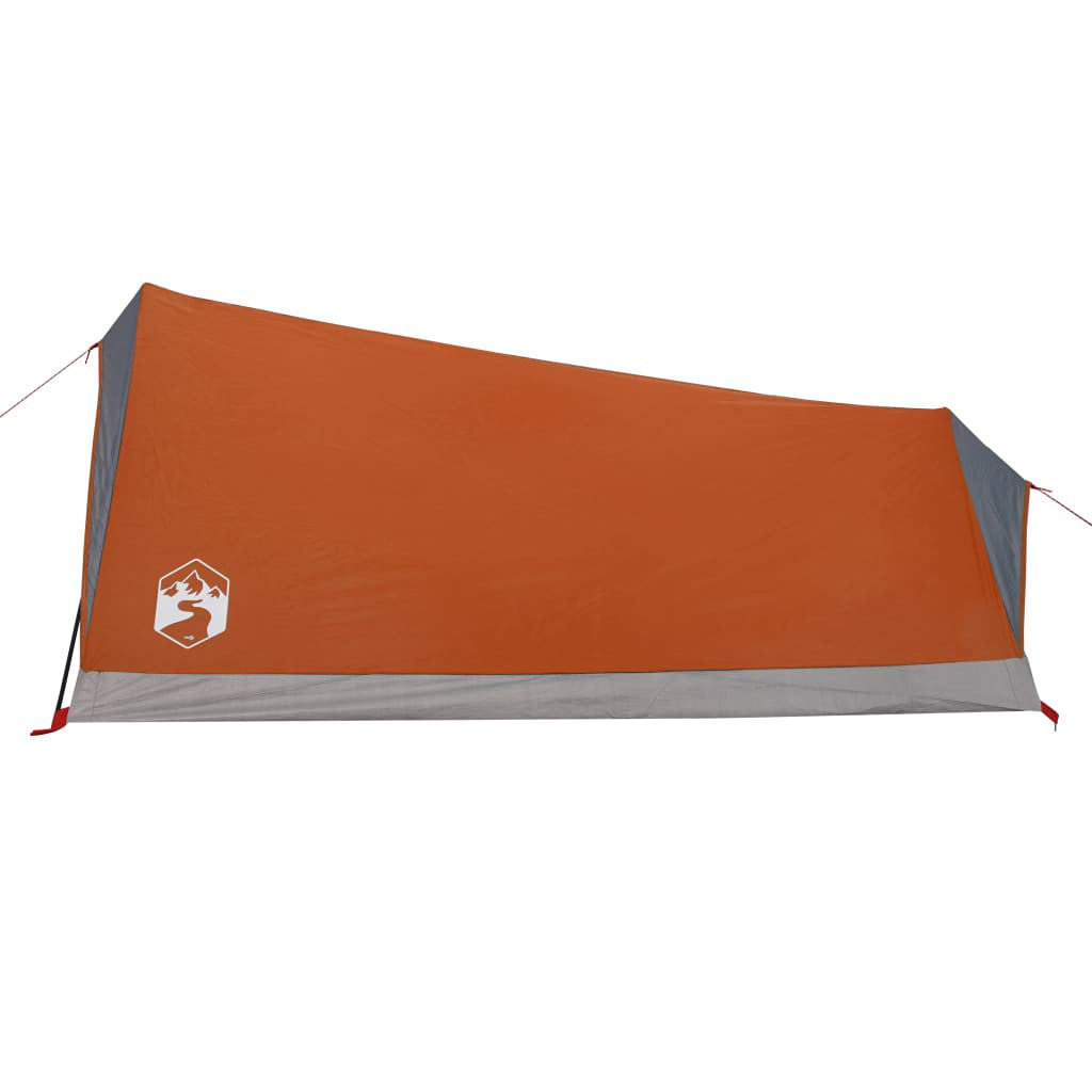 Retkiteltta 2 hengelle harm/oranssi 200x120x88/62 cm 185T tafti