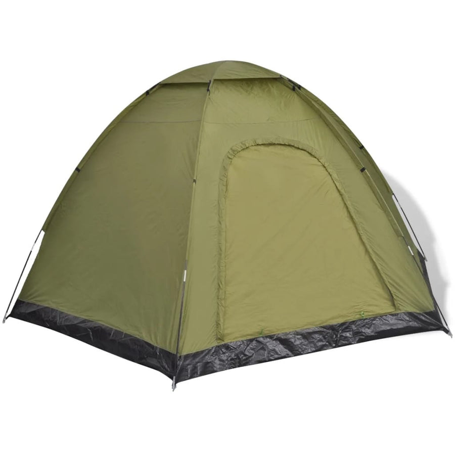 4-hengen teltta vihreä – kankaisrunko  360 x 316 x 180 cm