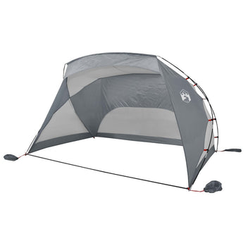 Strandtält grått 274x178x170/148 cm 185T taft