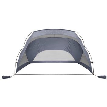 Strandtält grått 274x178x170/148 cm 185T taft