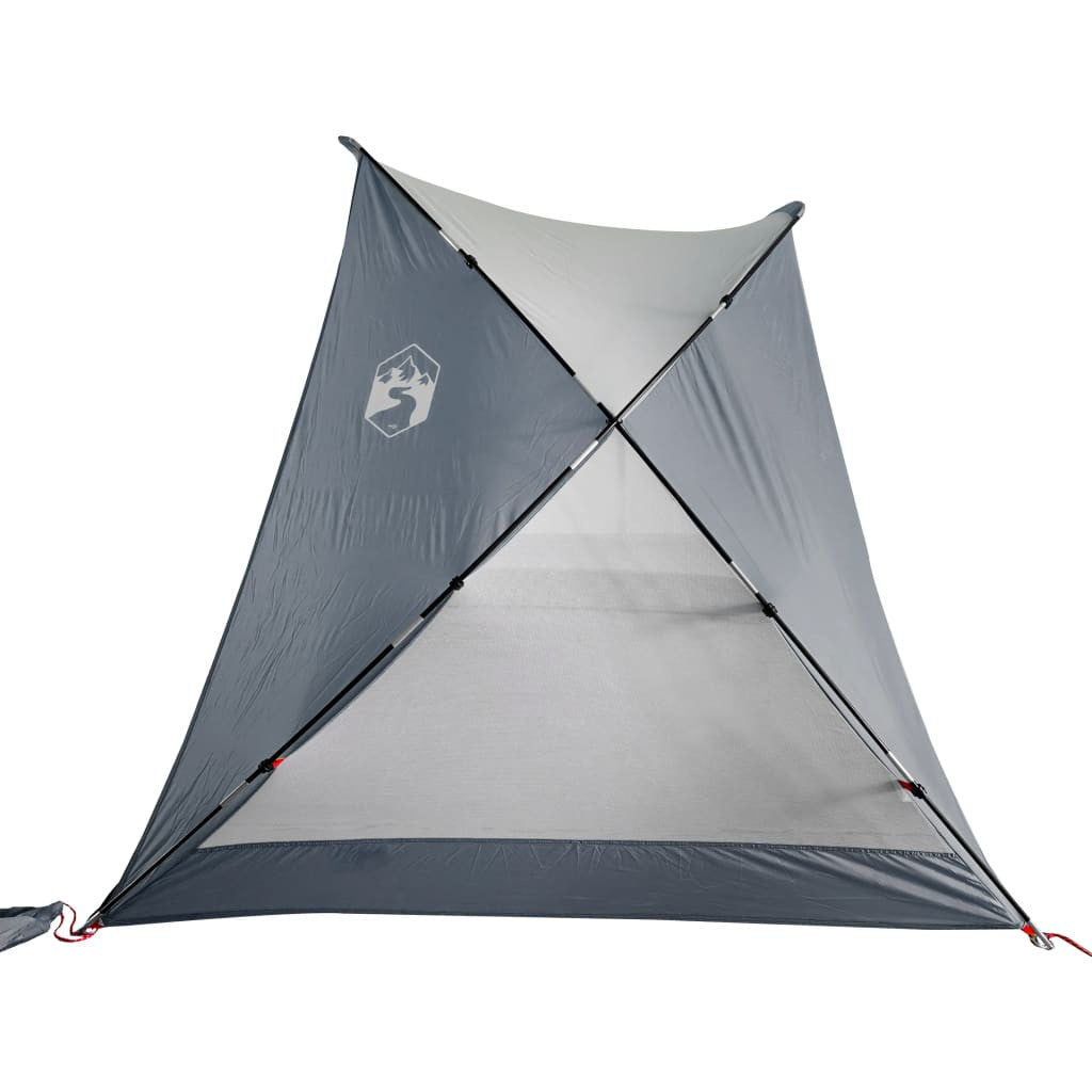 Strandtält grått 274x178x170/148 cm 185T taft