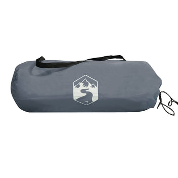 Strandtält grått 274x178x170/148 cm 185T taft
