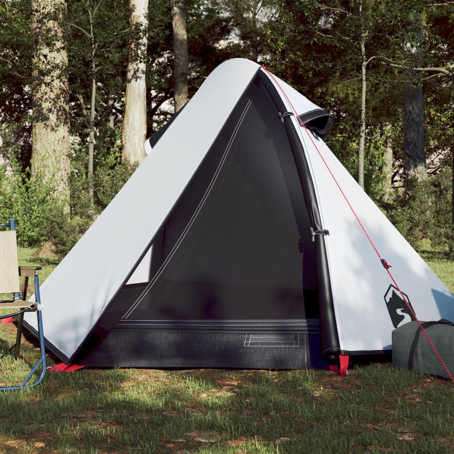 Retkiteltta 2 hengelle valkoinen 267x154x117 cm 185T tafti