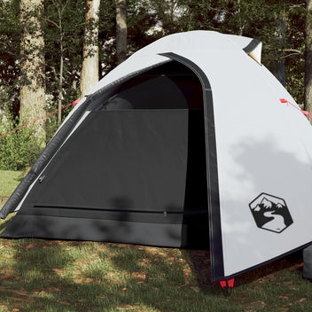 Resetält för 2 personer, vitt, 264x210x125 cm, 185T taffeta