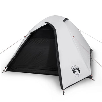 Resetält för 2 personer, vitt, 264x210x125 cm, 185T taffeta