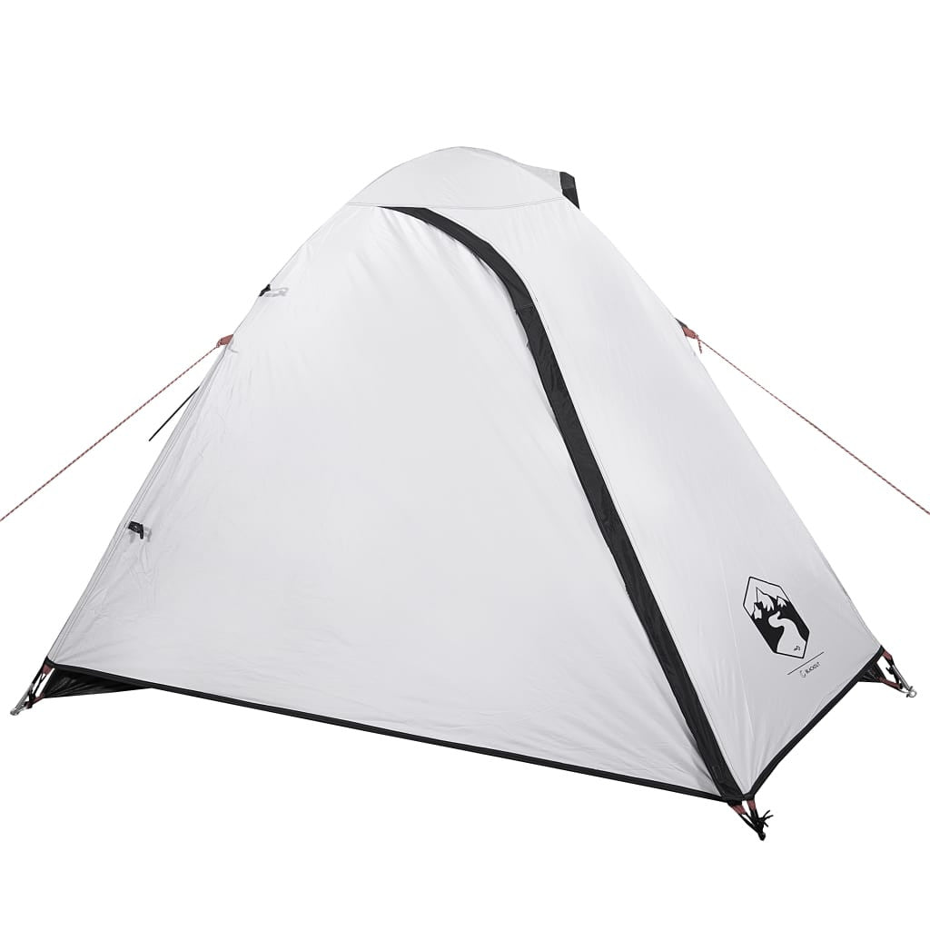 Resetält för 2 personer, vitt, 264x210x125 cm, 185T taffeta