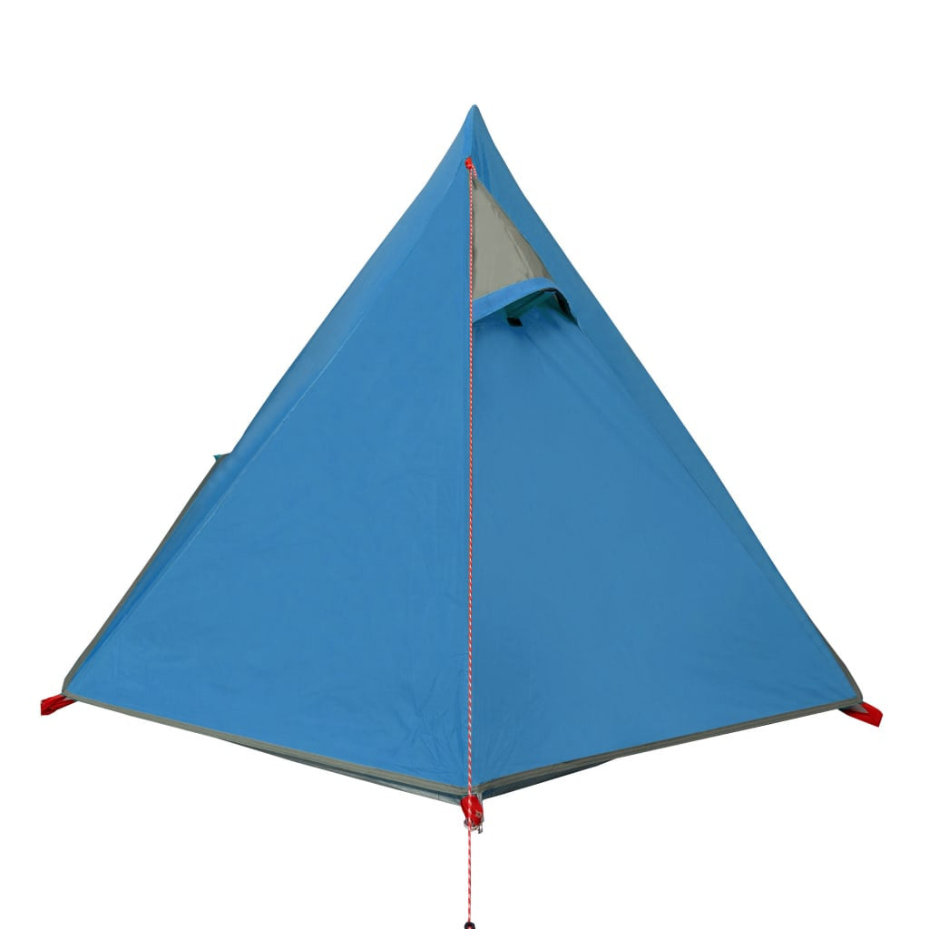 Resetält för 2 personer, blått, 267x154x117 cm, 185T taft