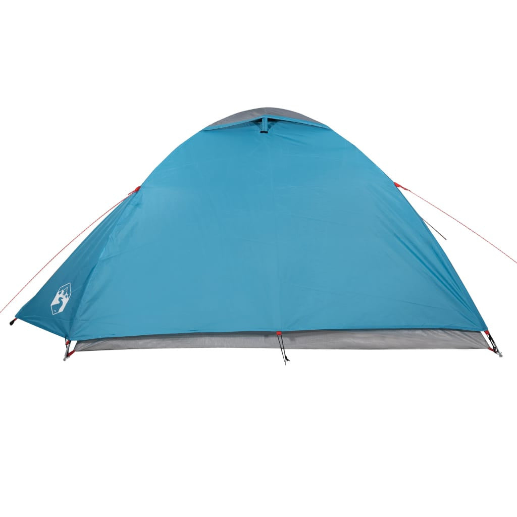 Resetält för 4 personer, blått, 267x272x145 cm, 185T taffeta