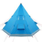 Retkiteltta 4 hengelle sininen 367x367x259 cm 185T tafti