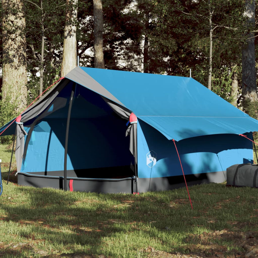 Retkiteltta 2 hengelle sininen 193x122x96 cm 185T tafti