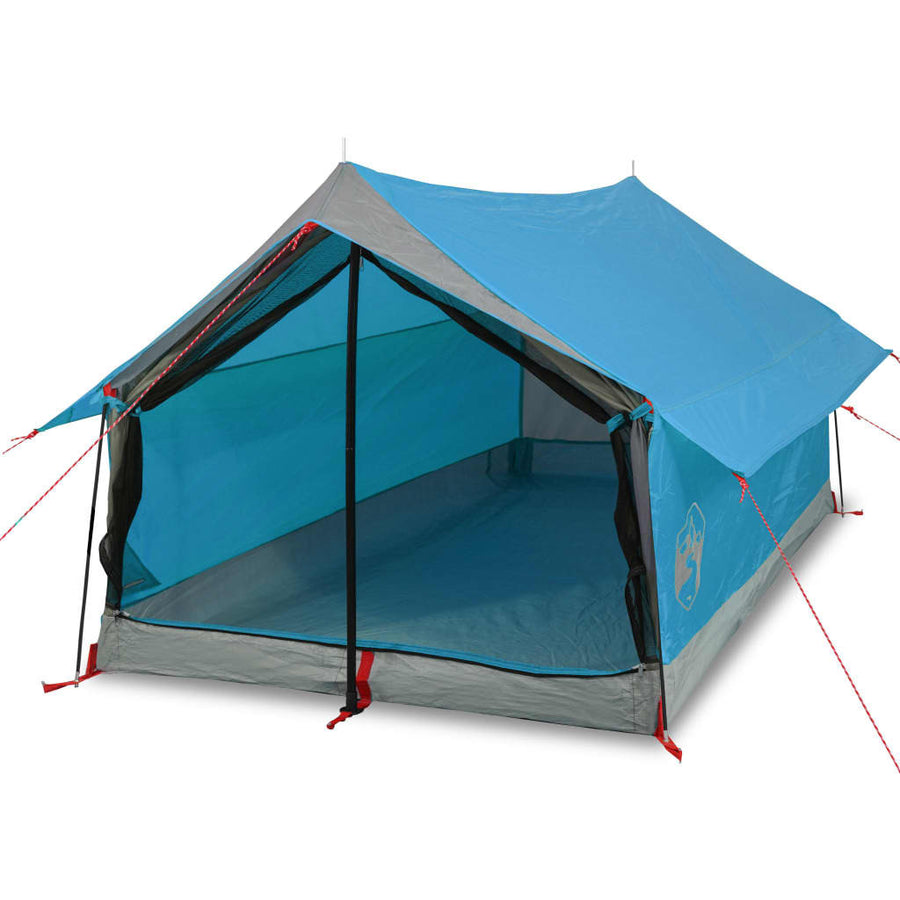 Retkiteltta 2 hengelle sininen 193x122x96 cm 185T tafti