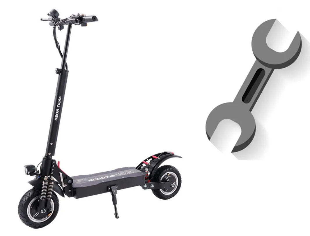 Vasen Jarrukahva TUPLA SPORT Sähköpotkulautaan.