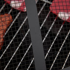 nuotiopaikka kipinäsuojalla pyöreä nuotiopaikka puutarhaan BBQ teräs musta 81 x 81 x 50 cm